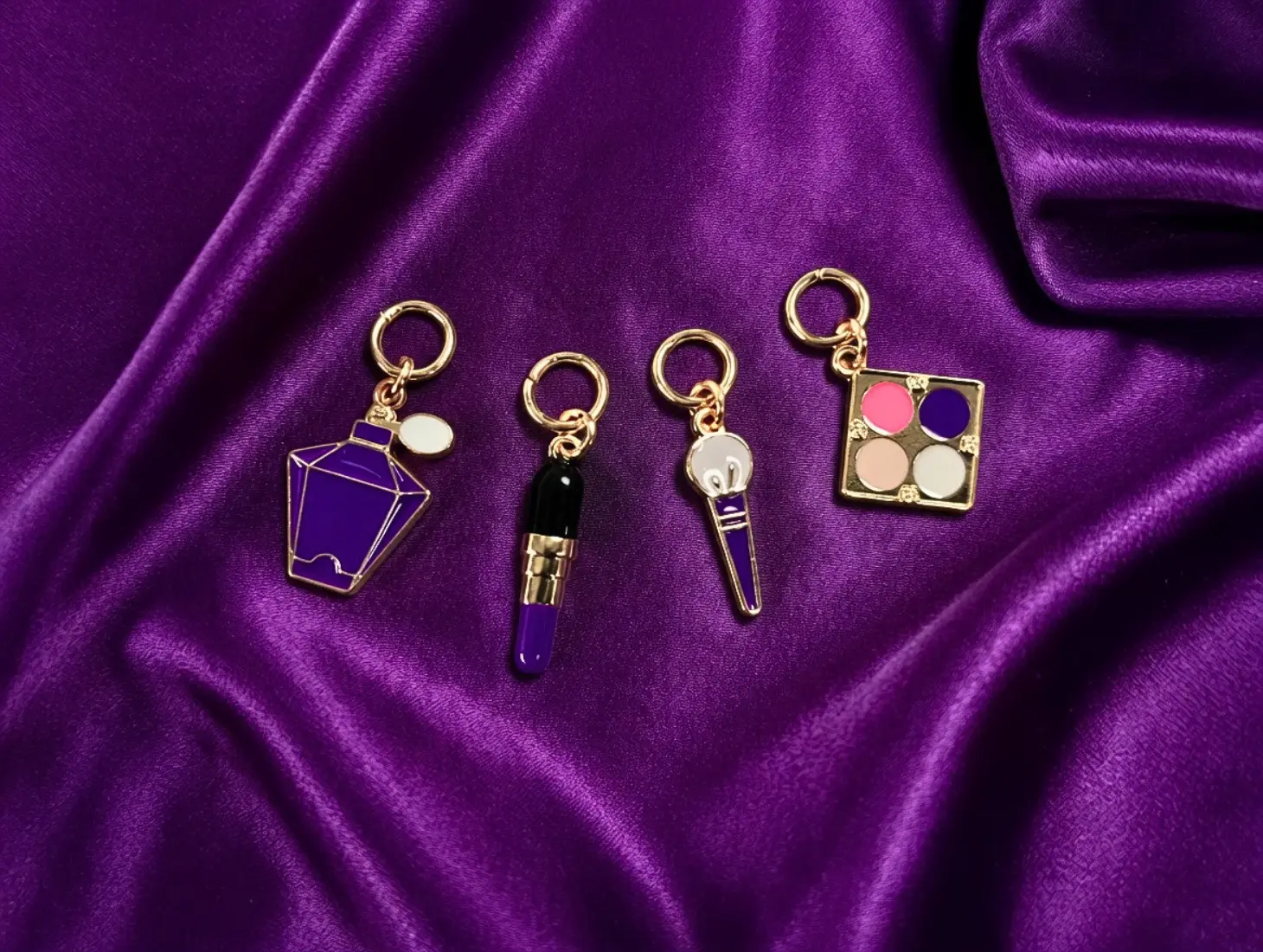 marionnaud makeup charm keychains