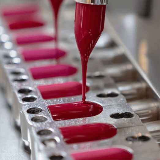 nail polish filling process